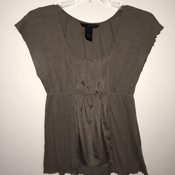 Calvin Klein Jeans Short Sleeve Top - Picture 5 of 7